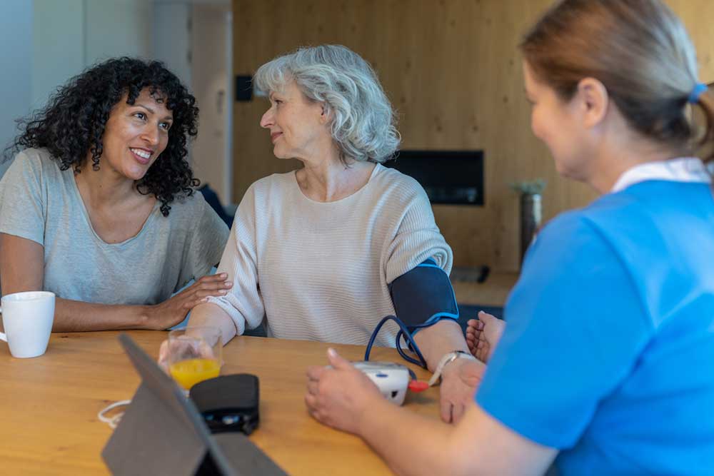 women at doctors